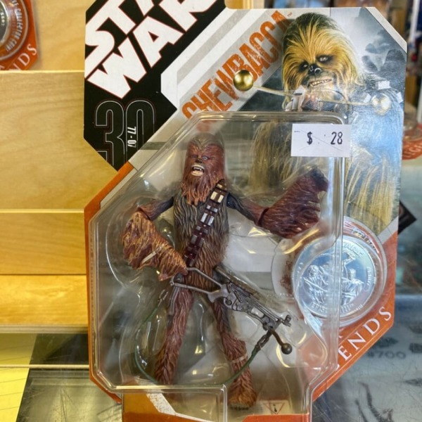 HASBRO Star Wars 30th Anniversary Chewbacca Saga Legend